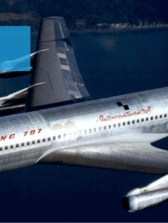 Boeing 707 Intercontinental airplane