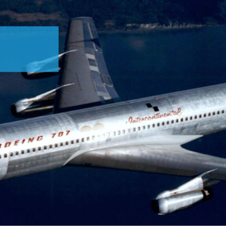 Boeing 707 Intercontinental airplane