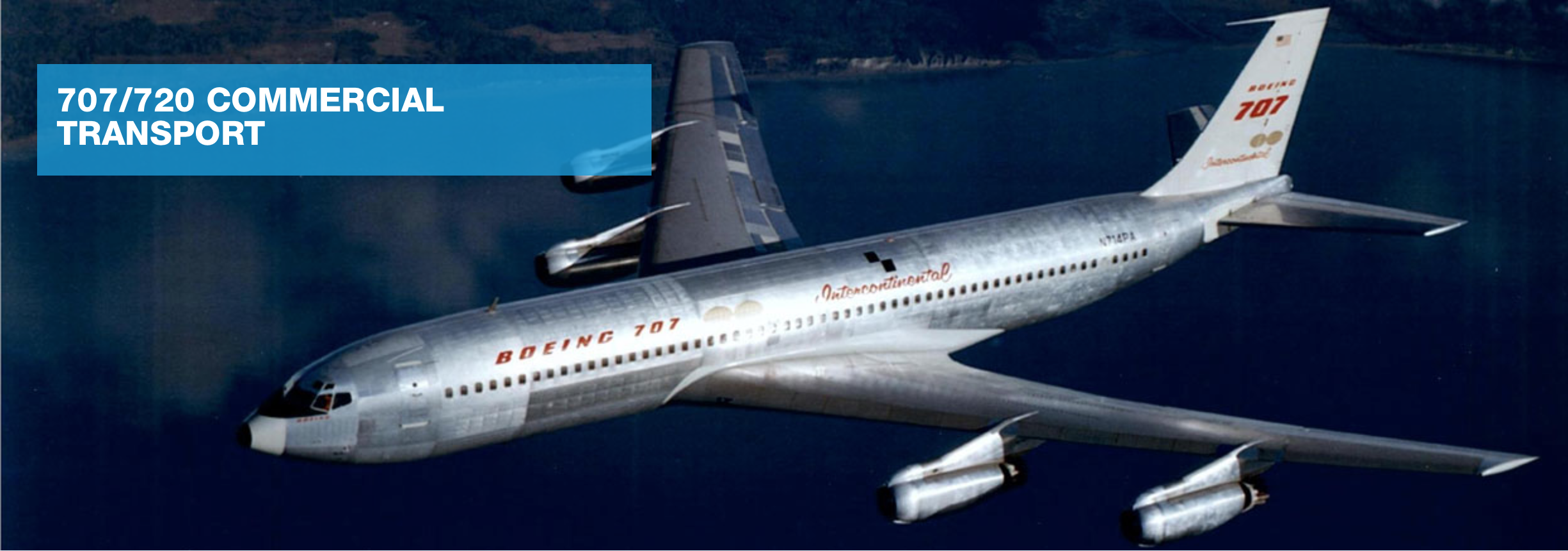 Boeing 707 Intercontinental airplane