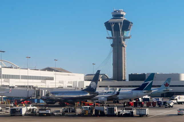Los Angeles International Airport control tower