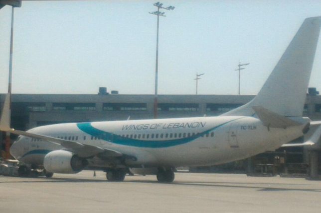 Boeing 737-800 Wings of Lebanon