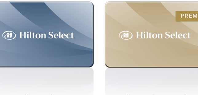 Hilton Select Cards