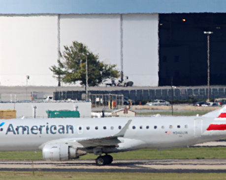American Airlines airplane