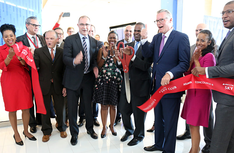 Delta Air Lines Sky Club Ribbon Cutting