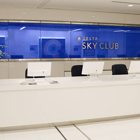 Delta Air Lines Sky Club Concourse B Atlanta airport