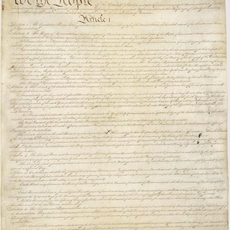 Constitution first page