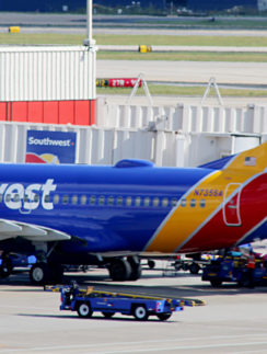 Southwest Airlines Boeing 737-7H4 aircraft