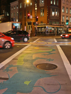 Seventh Street and G Street intersection District of Columbia Chinatown Washington