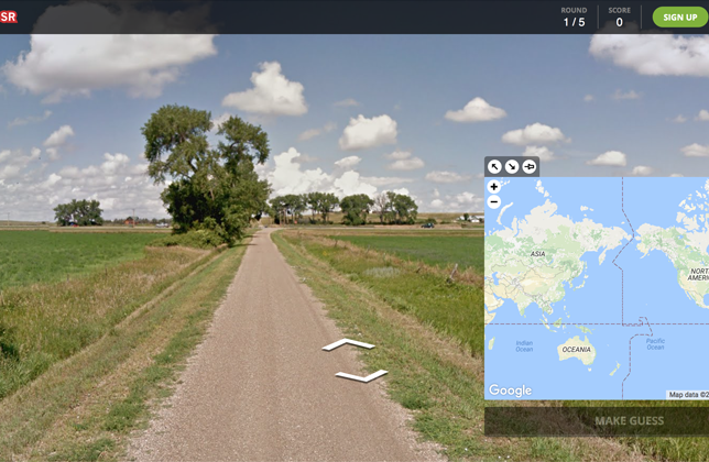 GeoGuessr Google Maps game