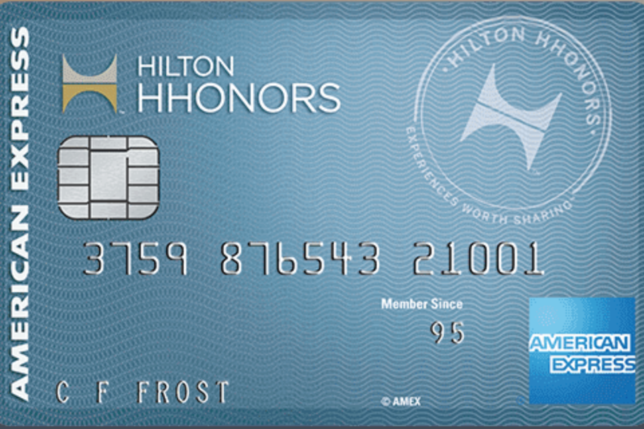 Hilton HHonors card AXON
