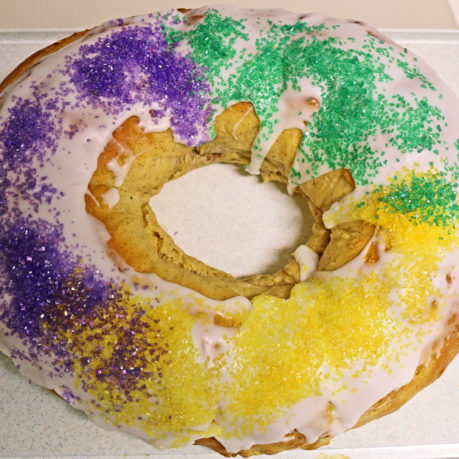 King cake Mardi Gras