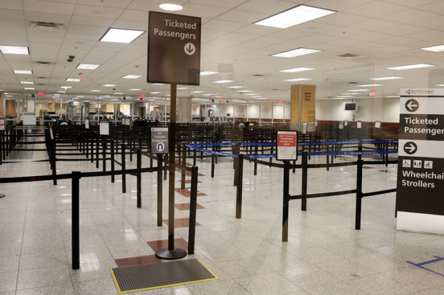 Transportation Security Administration airport checkpoint Atlanta