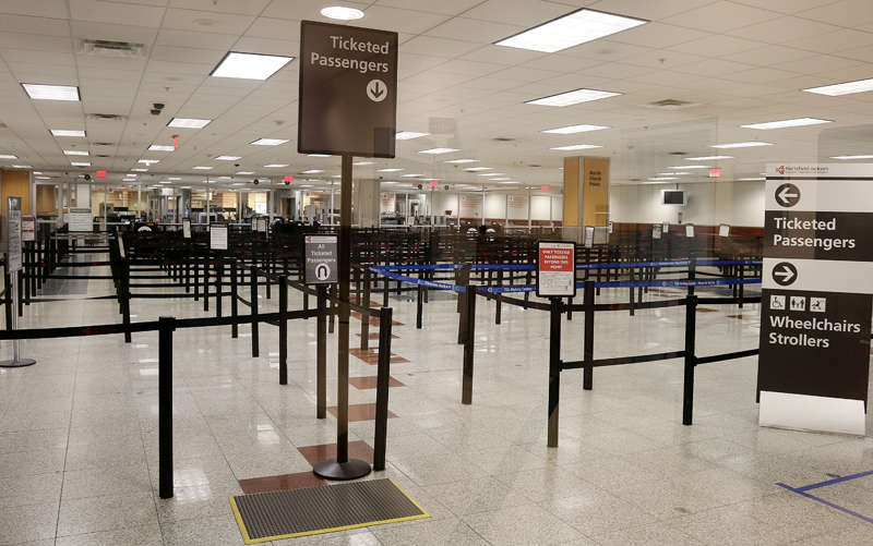 Transportation Security Administration airport checkpoint Atlanta