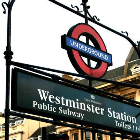 Westminster Station Underground — London