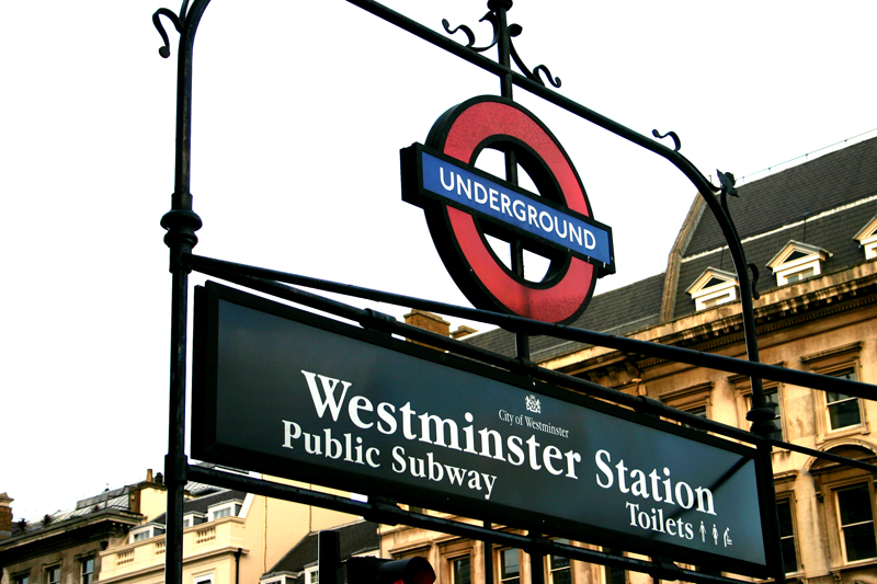 Westminster Station Underground — London