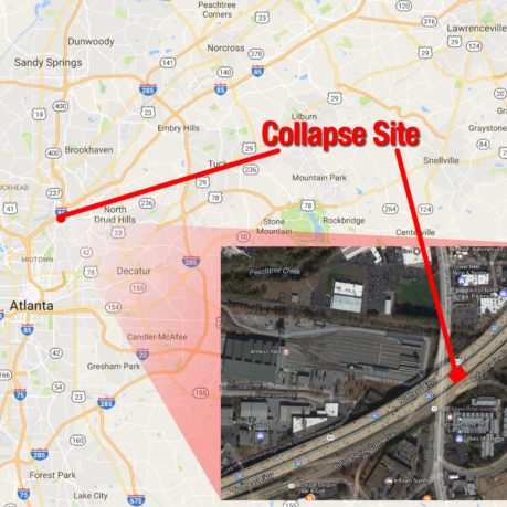 Interstate 85 collapse in Atlanta