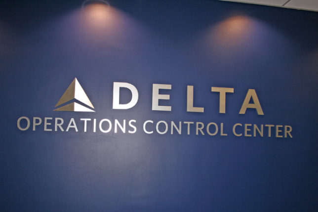 Operations Control Center of Delta Air Lines