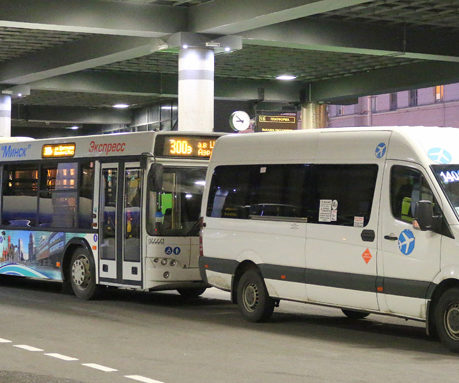 Buses for Minsk National Airport