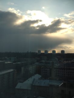 Dark Clouds over Tallinn