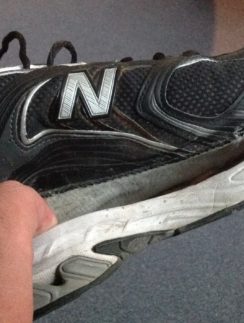 Soles running shoe New Balance