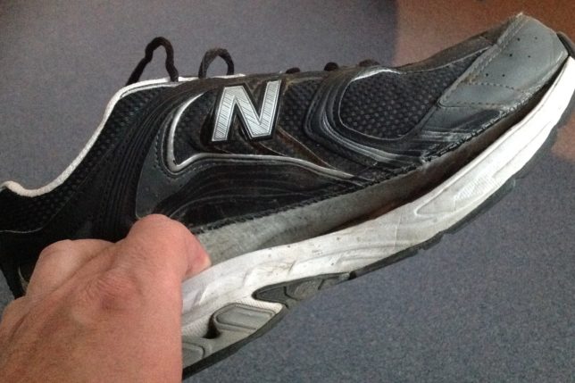 Soles running shoe New Balance