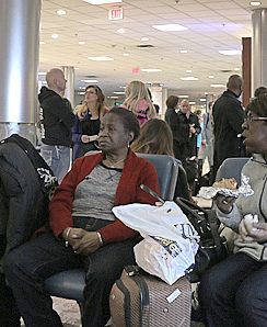 Delta Air Lines gate in Atlanta