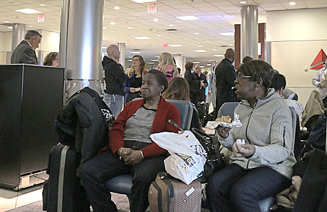 Delta Air Lines gate in Atlanta