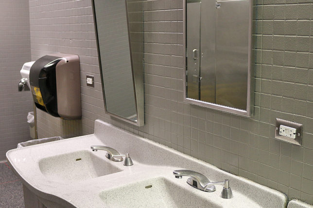 faucet and soap dispenser