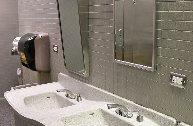 faucet and soap dispenser