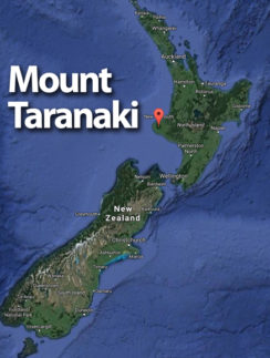 Mount Taranaki Map