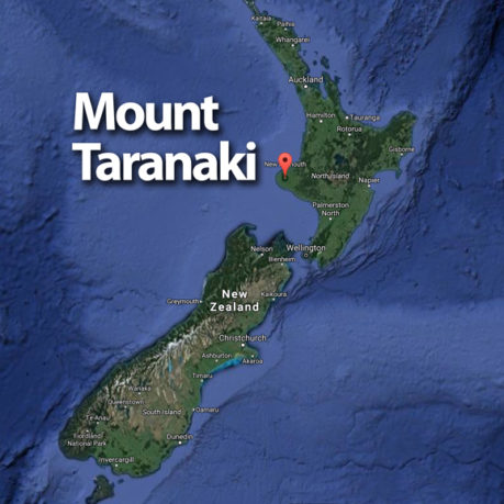 Mount Taranaki Map