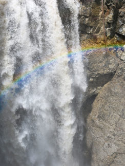 Johnston Canyon Upper Falls Banff Canada