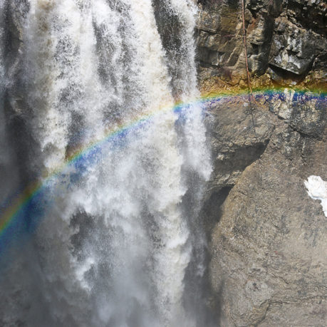 Johnston Canyon Upper Falls Banff Canada