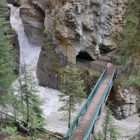 Johnston Canyon Lower Falls Banff Canada