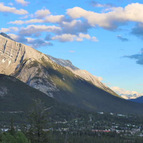 View of Banff From Mount Norquay