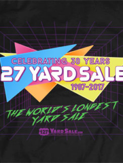 longest yard sale world