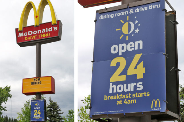 McDonald’s restaurant Hinton