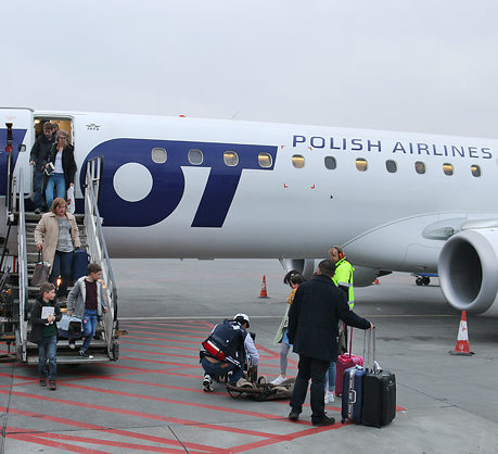 LOT Polish Airways From Minsk to Warsaw