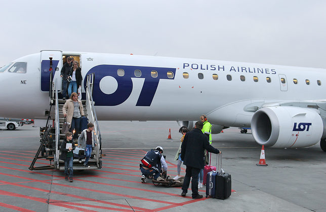 LOT Polish Airways From Minsk to Warsaw