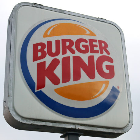 Burger King sign