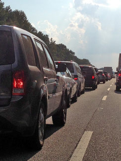 traffic cars highway