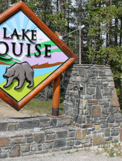 Lake Louise sign