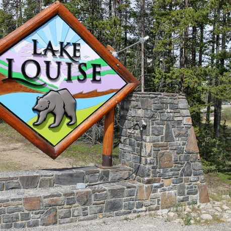 Lake Louise sign