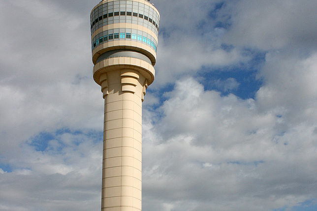 Atlanta airport control tower