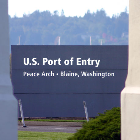 United States Port of Entry Blaine