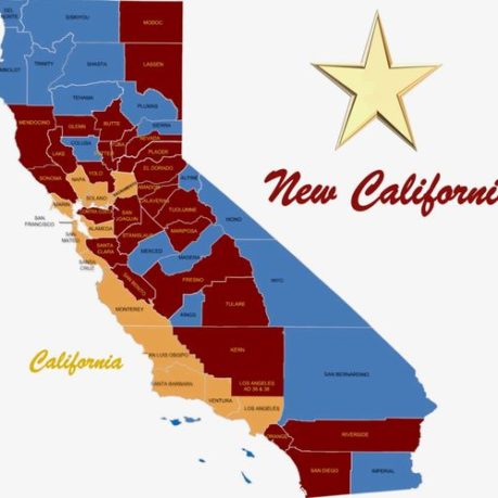 map new California