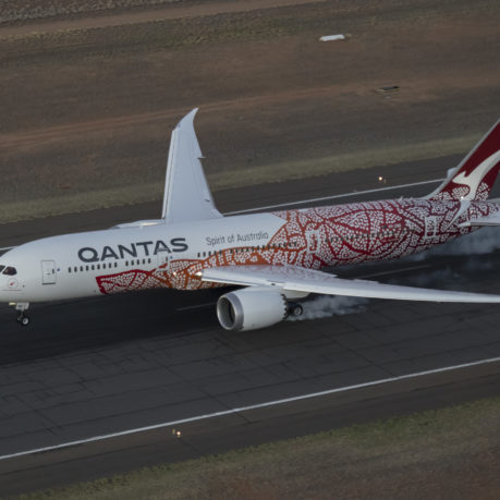 Emily Kame Kngwarreye Boeing 787-9 Perth London
