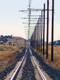 railroad train tracks
