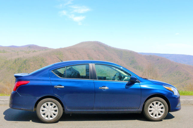 Nissan Versa car Hertz