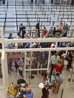 airport security checkpoint